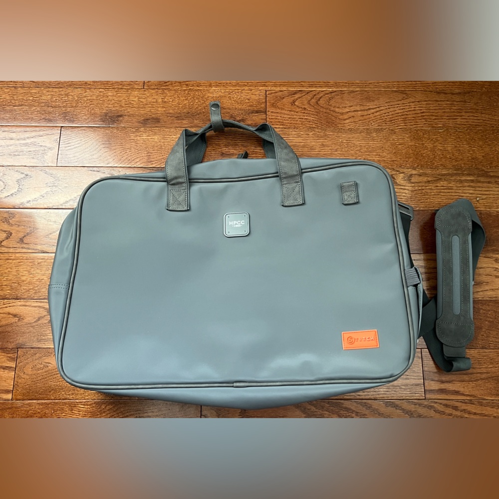 Stitch Golf Ultimate Garment Bag Duffle Convertible Black Large With Strap